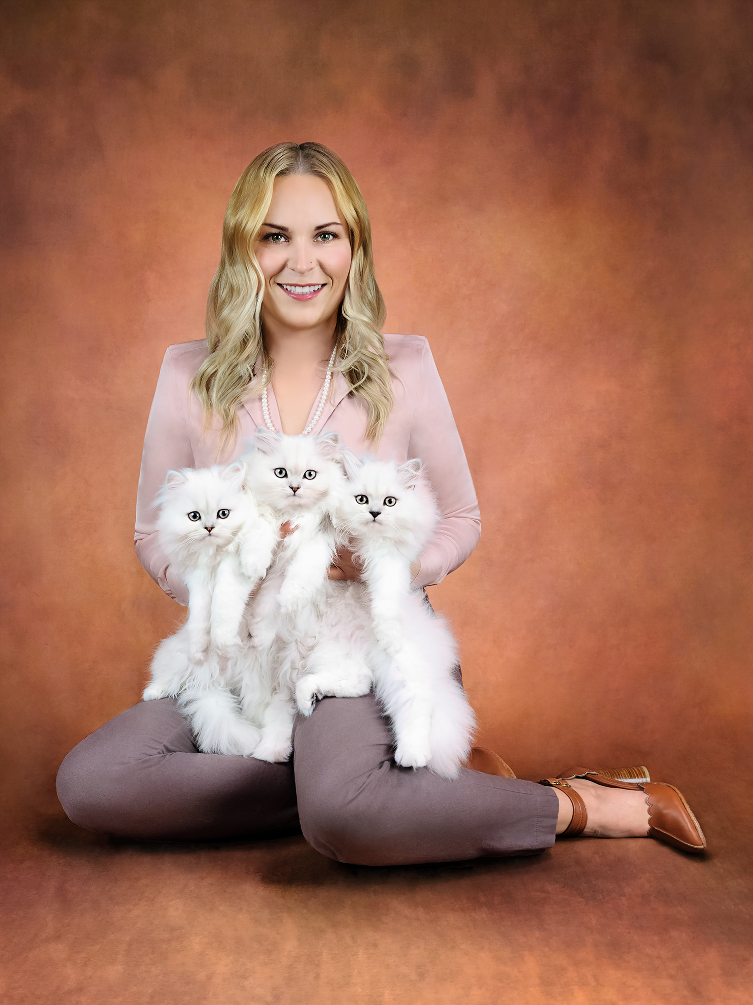 Rochelle and Kittens